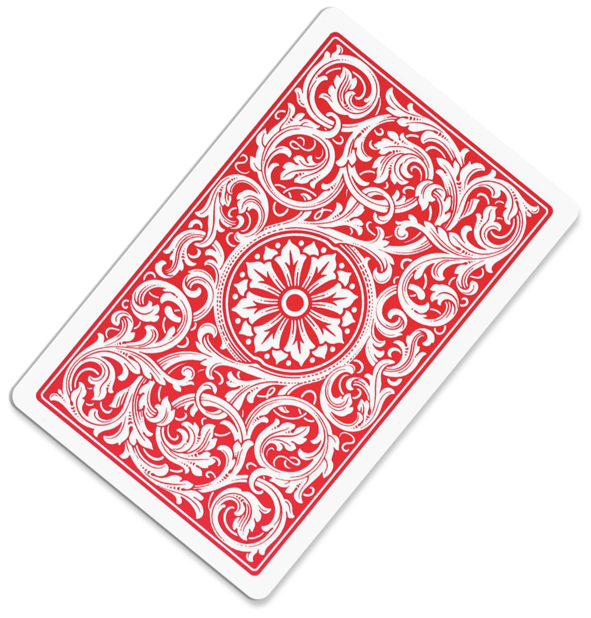 Игральная карта рубашкой вверх